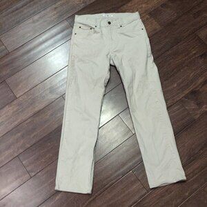 Onward Reserve Classic 5 Pocket Pants In Stone SIZE 30x30